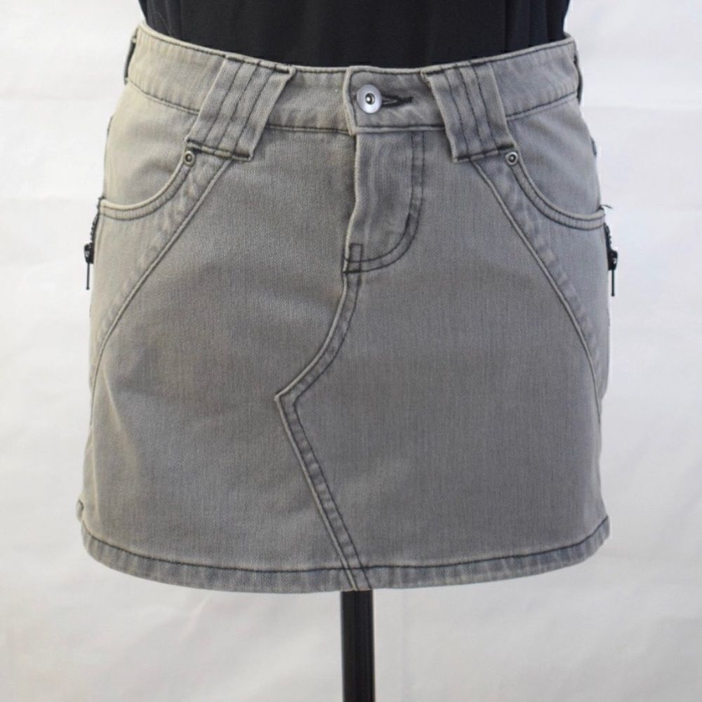 BEBE Sport Jeans Mini Skirt